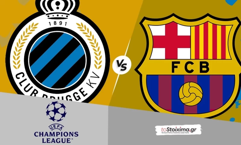 Champions League: Μπριζ – Μπαρτσελόνα, Καταλανική υπεροχή στο Βέλγιο