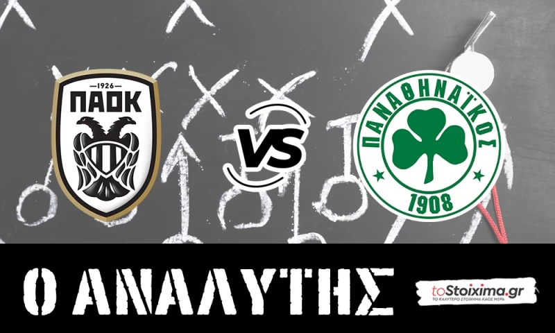 Super League: ΠΑΟΚ - Παναθηναϊκός, με βαθμολογική διαφορά και απουσίες!