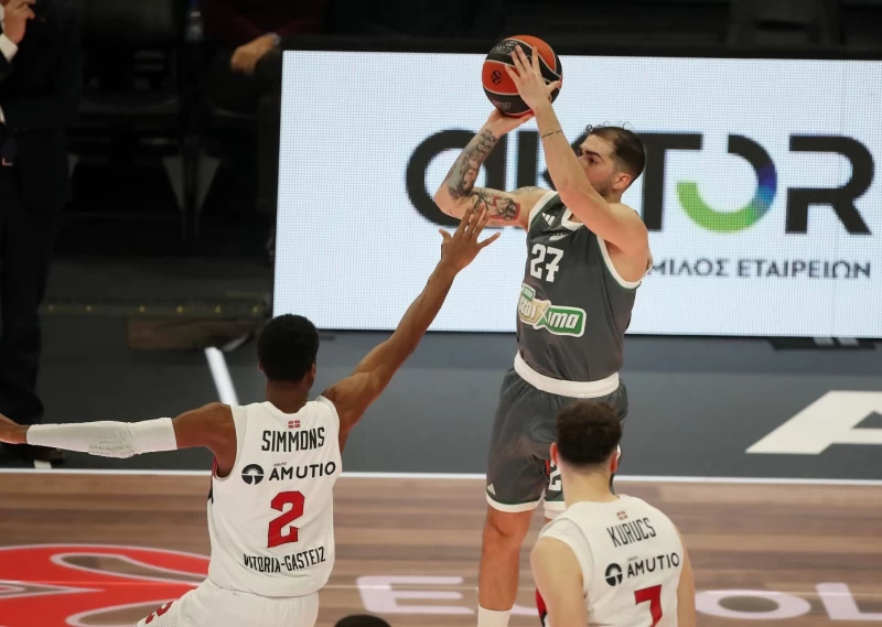 Παναθηναϊκός-Μπασκόνια 93-74: Βραδιά... Τολιόπουλου