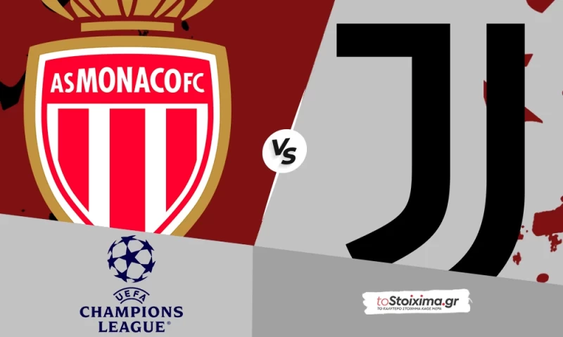 Champions League: Μονακό - Γιουβέντους, ανάγκη εναντίον φόρμας