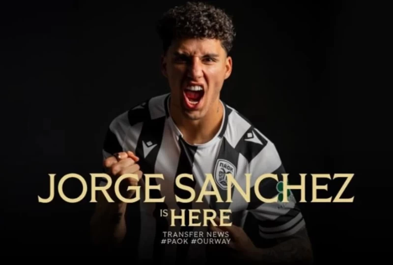ΠΑΟΚ: Ο Χόρχε Σάντσες στην Τούμπα μέχρι το 2029