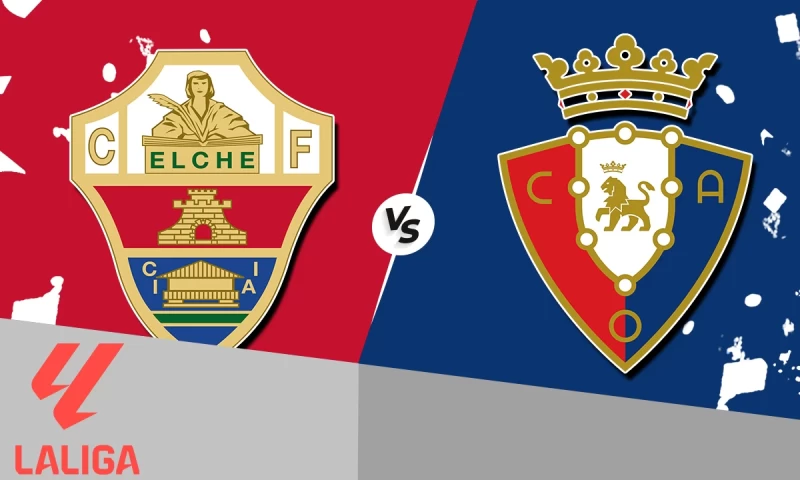 Α' Ισπανίας: Έλτσε - Οσασούνα, με τα γκολ στο 2.00!